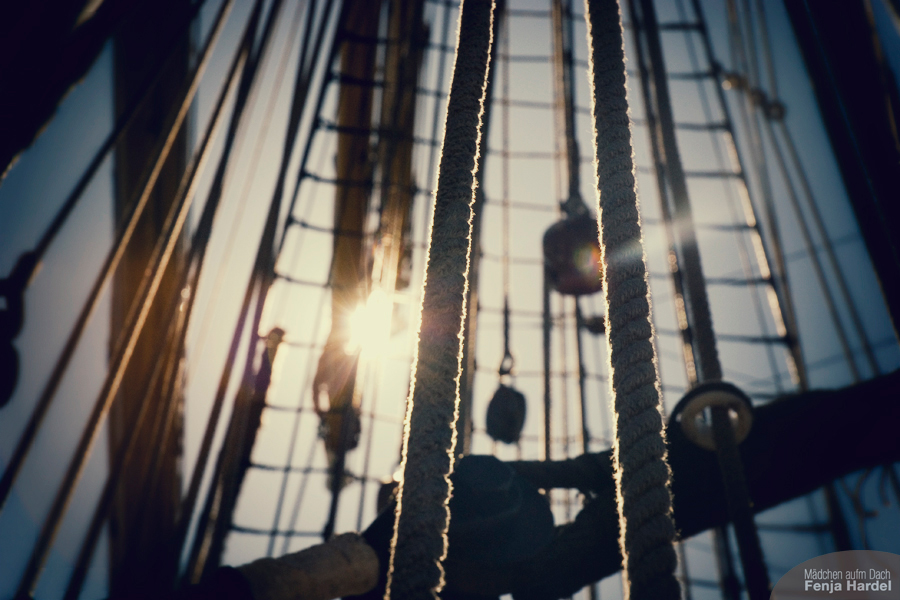 Sailing.